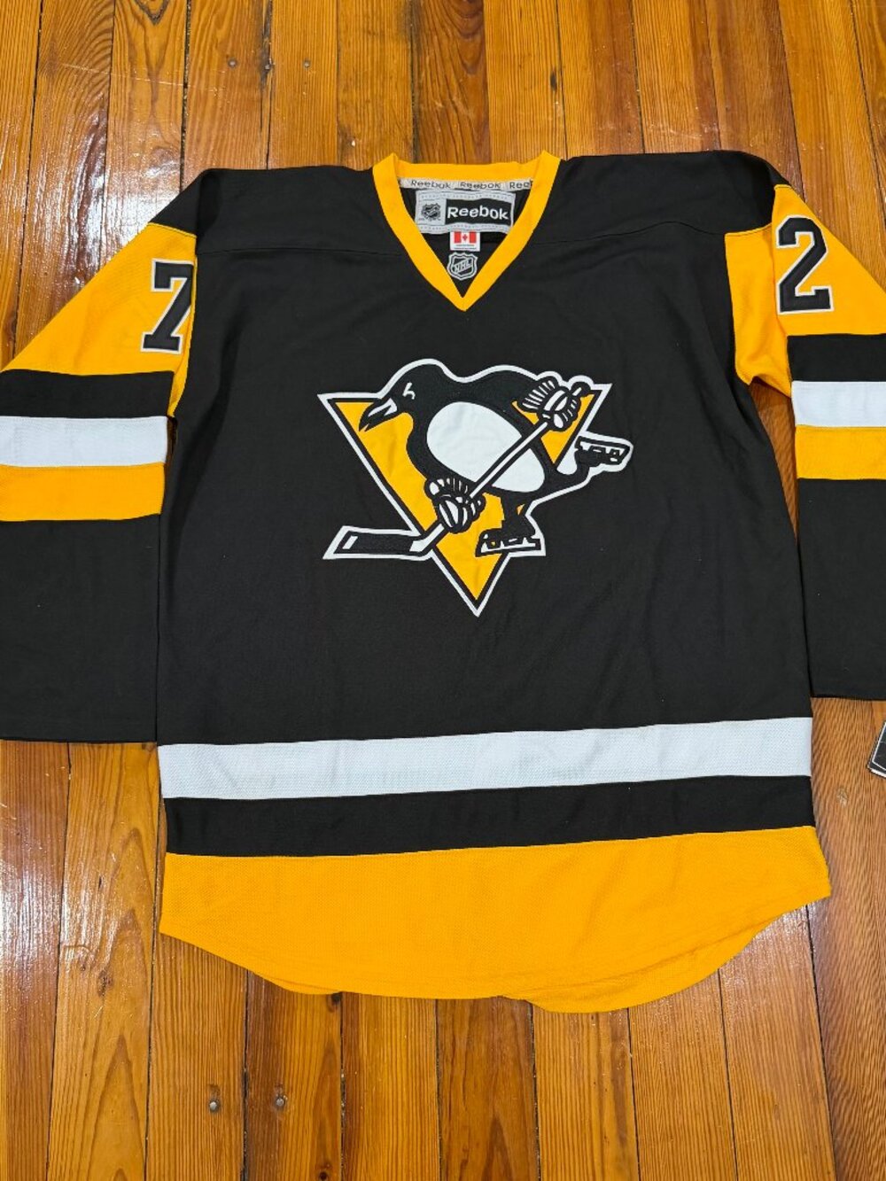 Reebok Center Ice Authentic Hockey Jersey Pittsburgh Penguins #72 Hornqvist NWT
